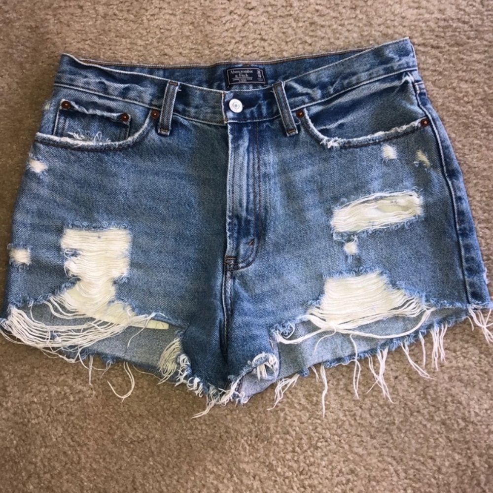 High rise shorts